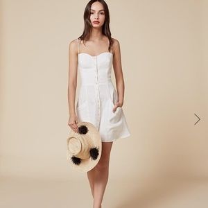 Amery Dress in White